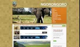 
							         Ngorongoro Conservation Area Authority ( OFFICIAL WEBSITE )								  
							    