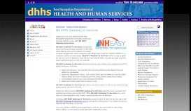 
							         NH EASY Gateway to Services - New Hampshire Department of ...								  
							    