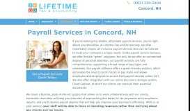 
							         NH Payroll Services | Lifetime Tax and Accounting, Concord New ...								  
							    