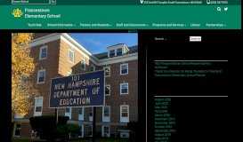 
							         NH Statewide Assessment System - Francestown Elementary School								  
							    