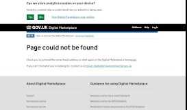 
							         NHS Digital CIS Dev Ops 2 - Digital Marketplace								  
							    