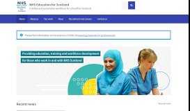 
							         NHS Education for Scotland								  
							    
