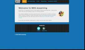 
							         NHS eLearning								  
							    