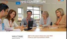 
							         NHS Finance and Procurement System Provider | NEP								  
							    