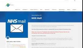 
							         NHS Mail – Warwickshire LPC								  
							    