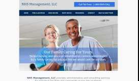 
							         NHS Management, LLC - Our Family Caring for Yours								  
							    