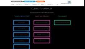 
							         NHS SBS Corporate - Client System Login								  
							    