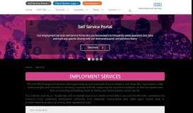 
							         NHS SBS Corporate - Employment Services								  
							    