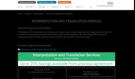 
							         NHS SBS Corporate - Interpretation and Translation Services								  
							    