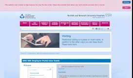 
							         NHS SBS Employee Portal User Guide - Norfolk and Norwich ...								  
							    
