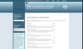 
							         NHS Scotland Recruitment								  
							    