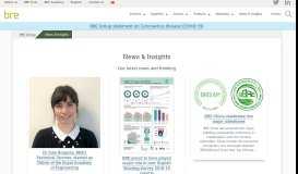 
							         NHS sustainability portal is launched at IHEEM - BRE Group: News								  
							    