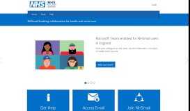 
							         NHSmail 2 Portal - Home - NHS Net								  
							    