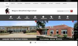 
							         Niagara Wheatfield High School / Home Page								  
							    