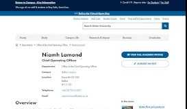 
							         Niamh Lamond - Chief Operating Officer - Ulster University								  
							    