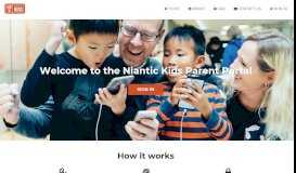 
							         Niantic Kids Parent Portal - Home								  
							    