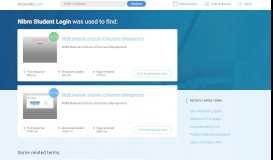 Nibm Student Portal Login Page