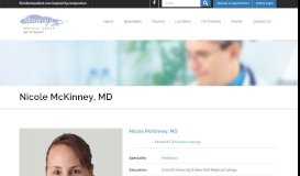
							         Nicole McKinney, MD | Mountain View Medical Group								  
							    