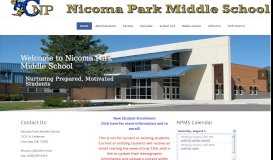 
							         Nicoma Park Middle Schools - Choctaw-Nicoma Park Schools								  
							    