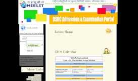 
							         NIELIT, Aurangabad : Online Admission Portal								  
							    