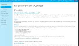 
							         Nielsen Brandbank - Integration Management Portal								  
							    