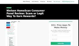 
							         Nielsen HomeScan Panel Review: Scam or Legit Way To ...								  
							    