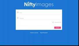 
							         NiftyImages.com Login								  
							    