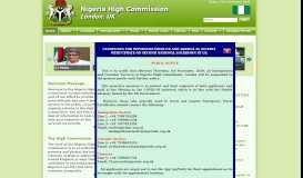 
							         Nigeria High Commission								  
							    