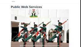 
							         Nigerian Army E-Application Portal								  
							    