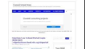 
							         Nigerian Law School Portal Login | nigerianlawschool.edu.ng ...								  
							    