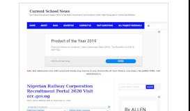 
							         Nigerian Railway Corporation Recruitment Form and Guide 2017 ...								  
							    