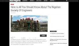 
							         Nigerian Society of Engineers - Registration, Membership, Divisions								  
							    