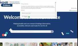 
							         NIHR DC Discover Portal | Latest important health research summarised								  
							    