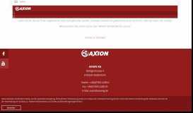 
							         NIK-VWZ01 | Axion AG								  
							    