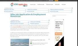 
							         Nike Job Application & Employment Resources | Job Application Point								  
							    