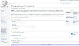 
							         Nimbus (cloud computing) - Wikipedia								  
							    