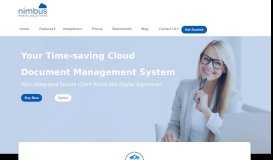 
							         Nimbus Portal Solutions - Your Time-Saving Cloud Document System								  
							    