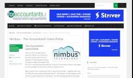 
							         Nimbus – The Accountants Client Portal - For Accountants								  
							    