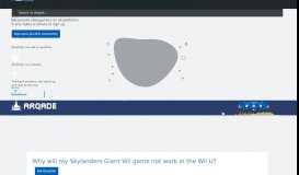 
							         nintendo wii wii u - Why will my Skylanders Giant Wii game not ...								  
							    