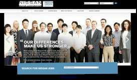 
							         Nissan Jobs Home - nissan motor corporation								  
							    