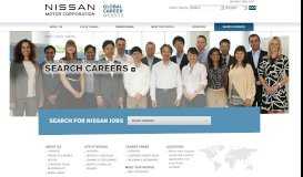 
							         nissan motor corporation - global career website - search careers								  
							    