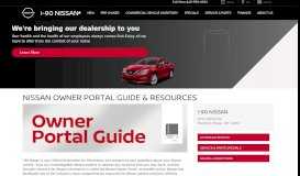 
							         Nissan Owner Portal Guide | I-90 Nissan Serving Avon, Elyria, & Lorain								  
							    