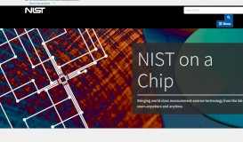 
							         NIST-on-a-Chip Portal | NIST								  
							    