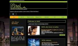 
							         Nitel-Hospitality Solution and Service								  
							    