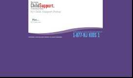 
							         NJ Child Support - Case Info								  
							    