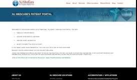 
							         NJ MedCare's Patient Portal - NJ MedCare - N J Heart								  
							    