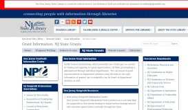 
							         NJ State Grants - Grant Information - Research Guides at New Jersey ...								  
							    