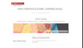 
							         NLGL Forms - New Literacies & Global Learning Program								  
							    