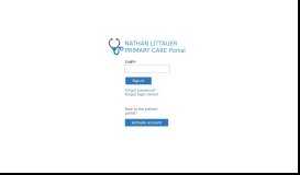 
							         NLH Primary Care Portal - medentmobile.com								  
							    
