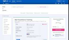 
							         NLP Practitioner Training course | reed.co.uk								  
							    
